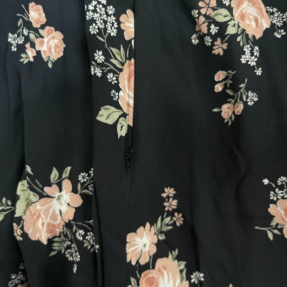 Reformation Portia Black Floral Jumpsuit - Picture 11 of 11